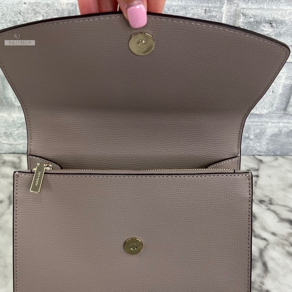 Kate Spade Darcy Top Handle Leather Satchel Crossbody - Picture 5 of 9